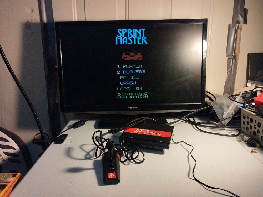 Atari Flashback Classic Game Console - 7800 Inspired - Complete In Box - Tested